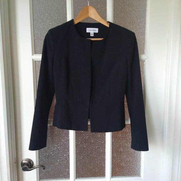 Calvin Klein black blazer - Picture 2 of 12